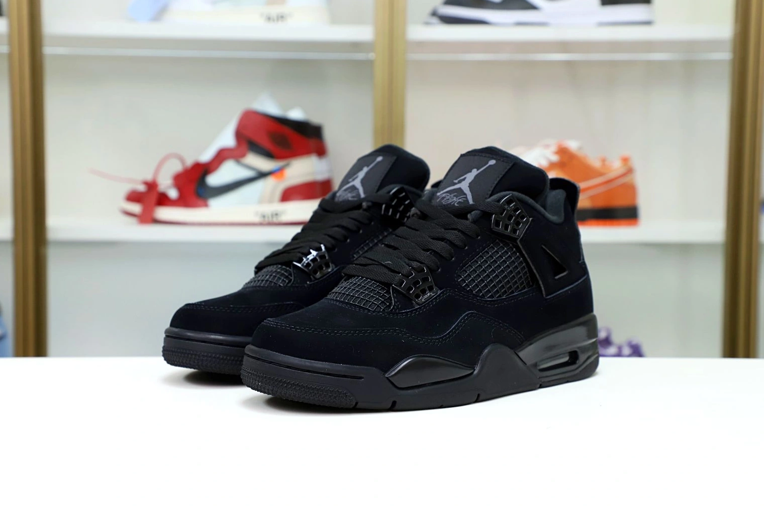 RETRO 2020 4 CAT' AIR JORDAN 'BLACK 0110